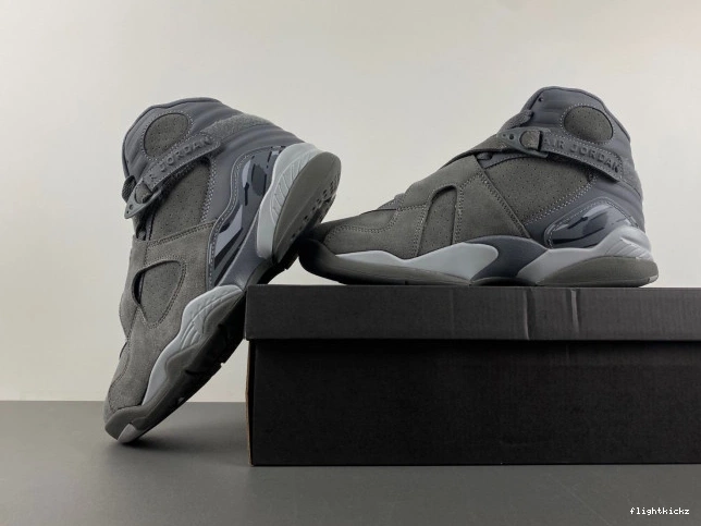 Retro Jordan 8 305381-014 Grey Cool 1016